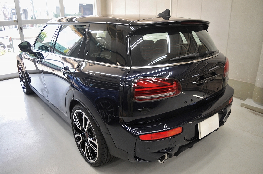 1.BMWミニ　クラブマン　左後　カーフィルム施工前